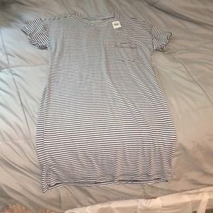 Striped Abercrombie T-shirt Dress